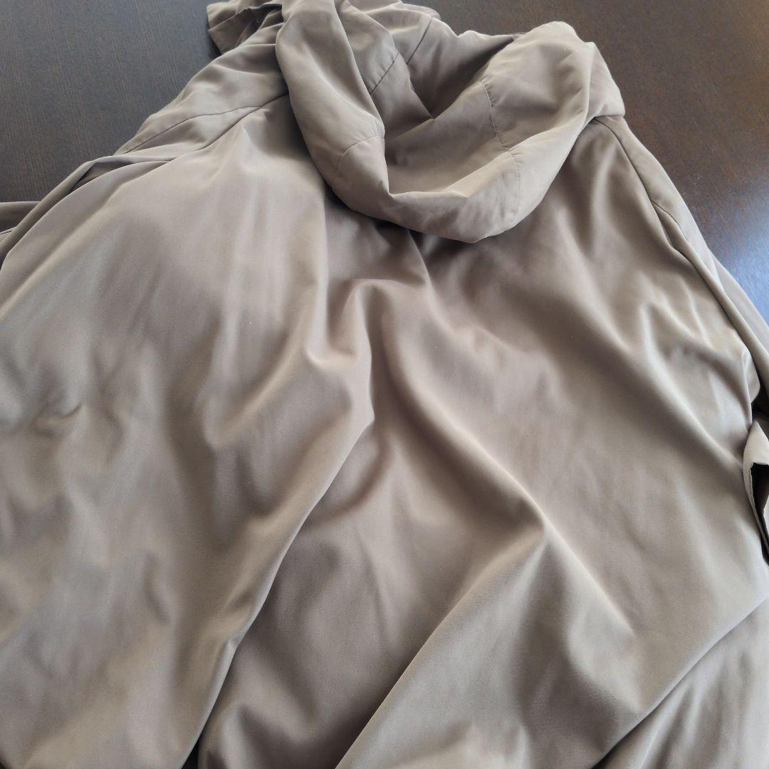 ビアズリー　バルーンブルゾン　フード付き　ベージュ系