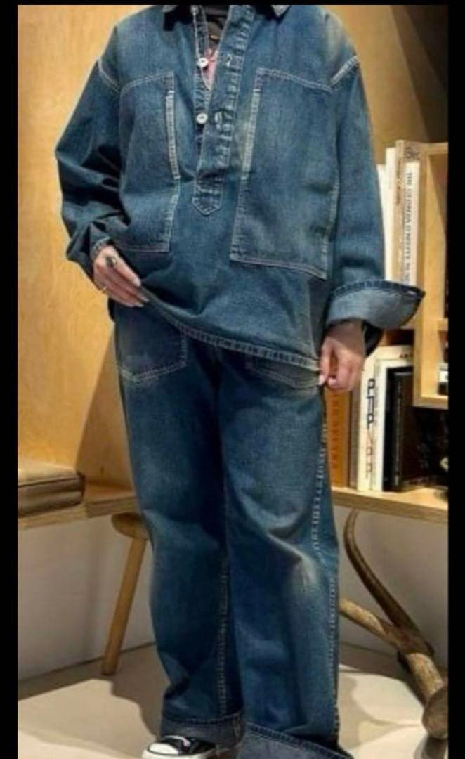 【1回着用美品★プルオーバー】BEAMS BOY BUZZ RICKSON'S