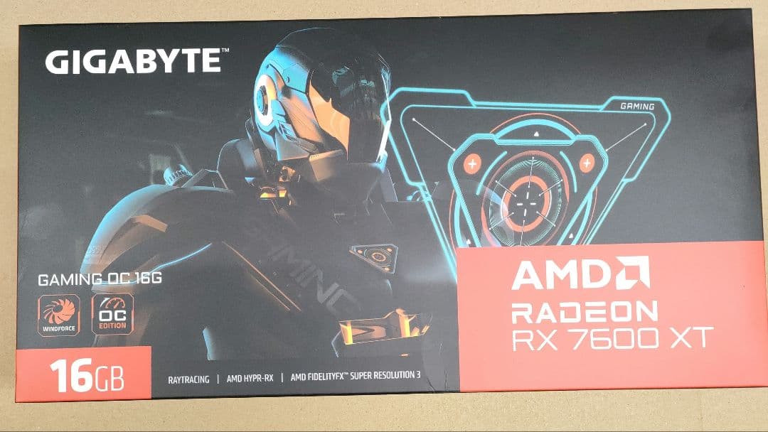 グラフィックボード・グラボ・ビデオカード GIGABYTE Radeon RX 7600 XT 16GB