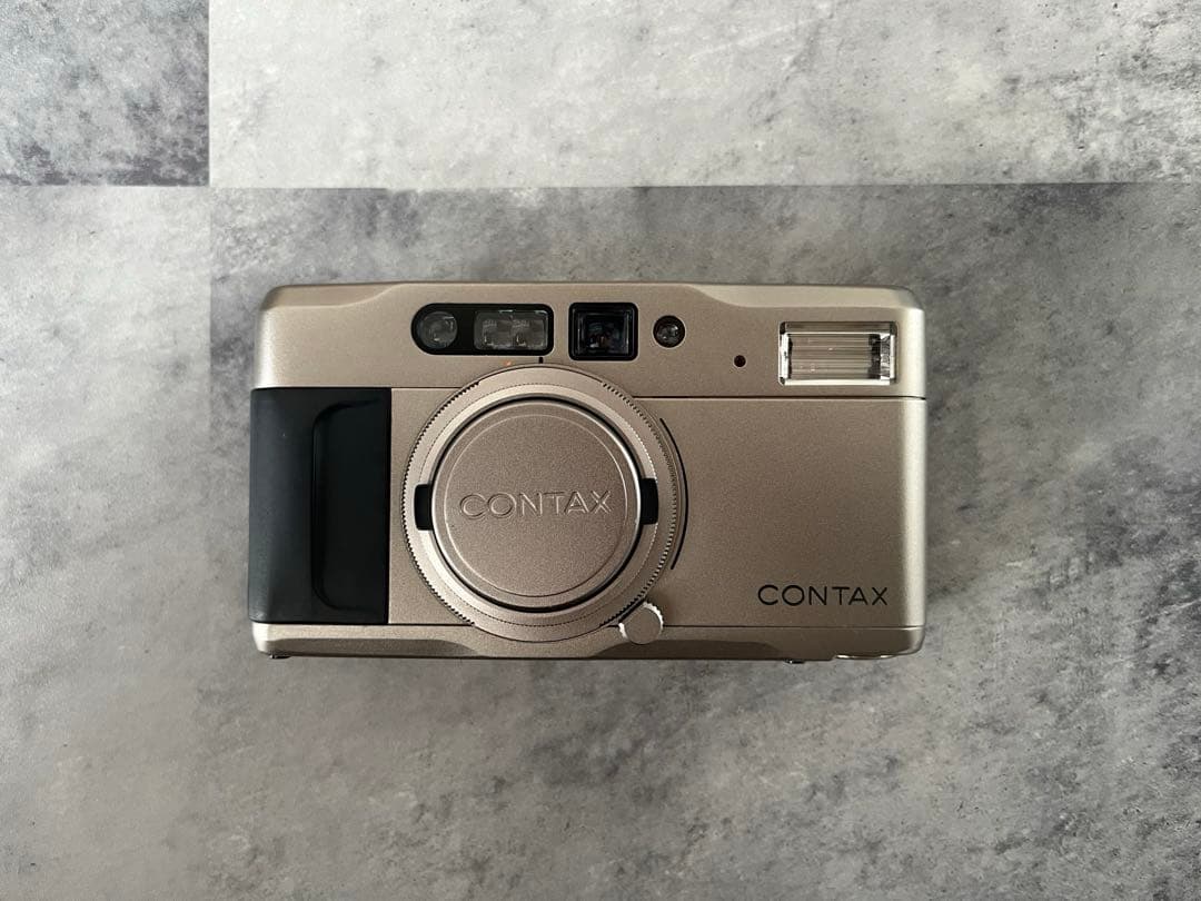 【専用】CONTAX Tvs シルバー コンパクトフィルムカメラ ジャンク品