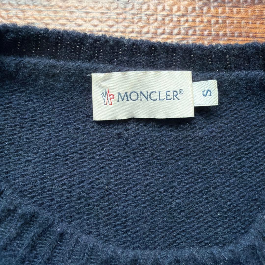 MONCLER ネイビー 長袖セーター