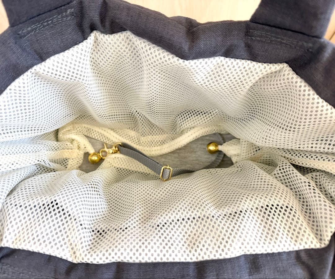 Mimtto ミムットRuffled Linen Bag キャリーバッグ 犬