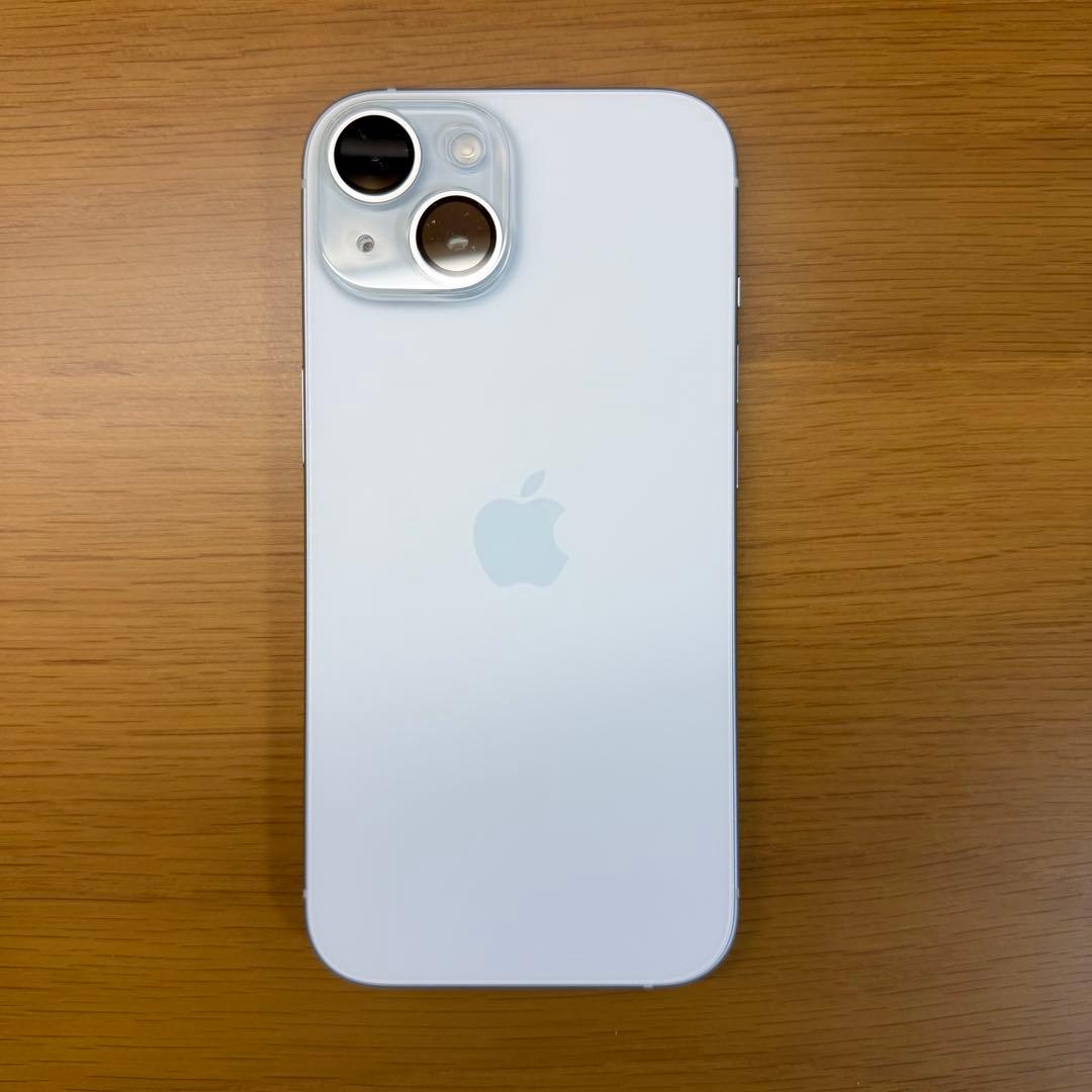 【美品】iPhone15 Blue 128GBバッテリー最大容量91%