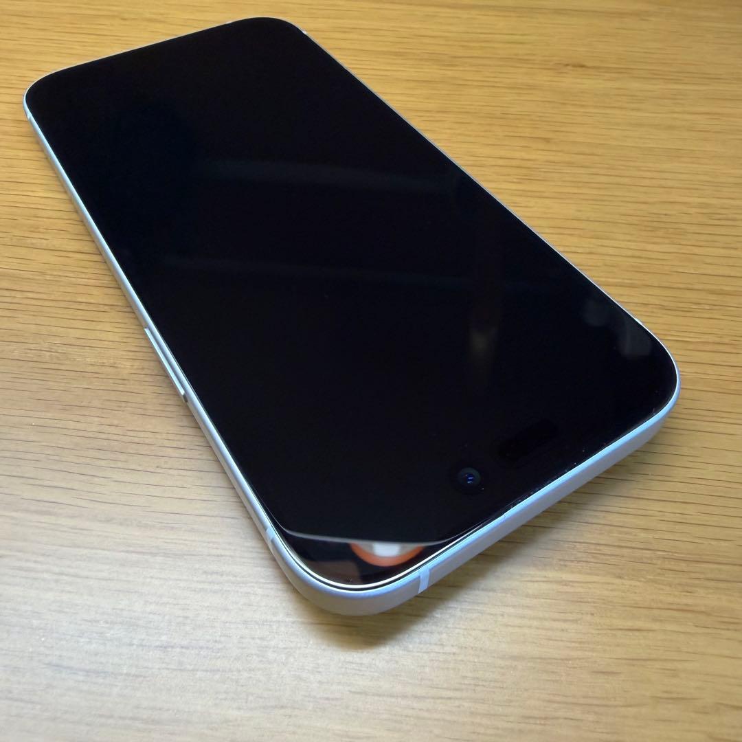 【美品】iPhone15 Blue 128GBバッテリー最大容量91%