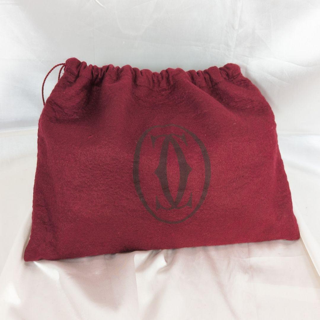 【極美品】 カルティエ マスト ドゥ クラッチバッグ 保存袋付き