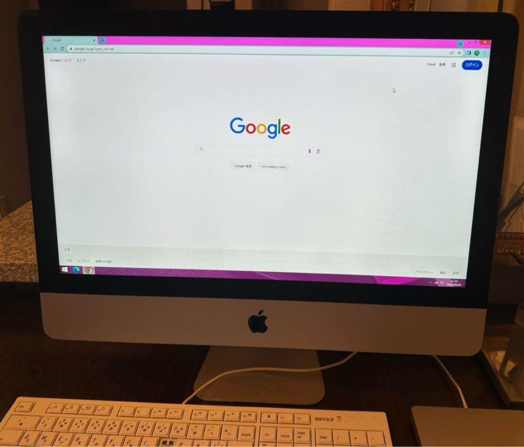 (裏面傷あり)Apple Mac 2017年製 21.5inch