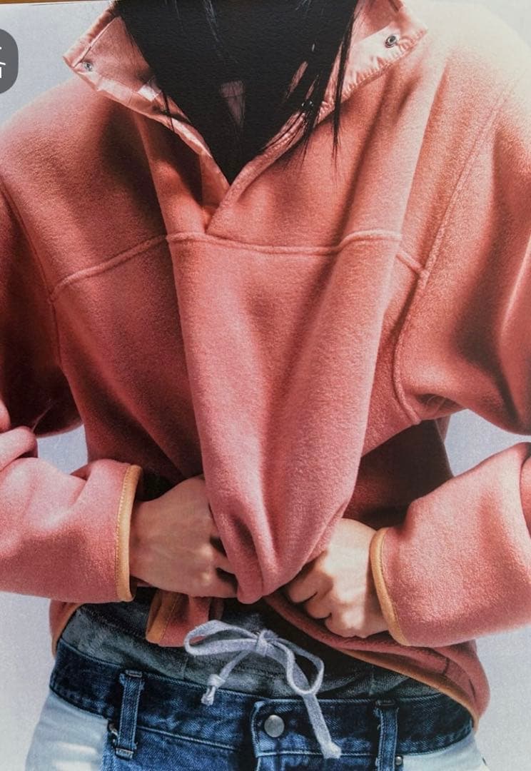 トップス OLD FOLK HOUSE / SMOOTH FLEECE navy