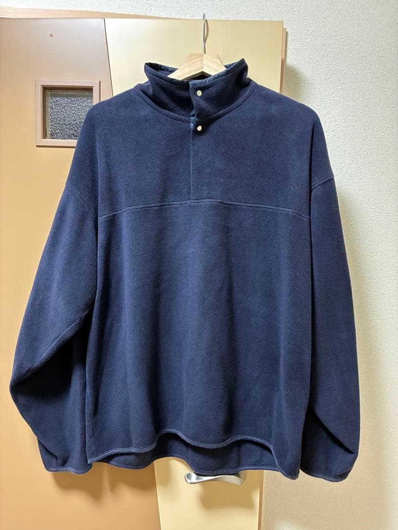 トップス OLD FOLK HOUSE / SMOOTH FLEECE navy