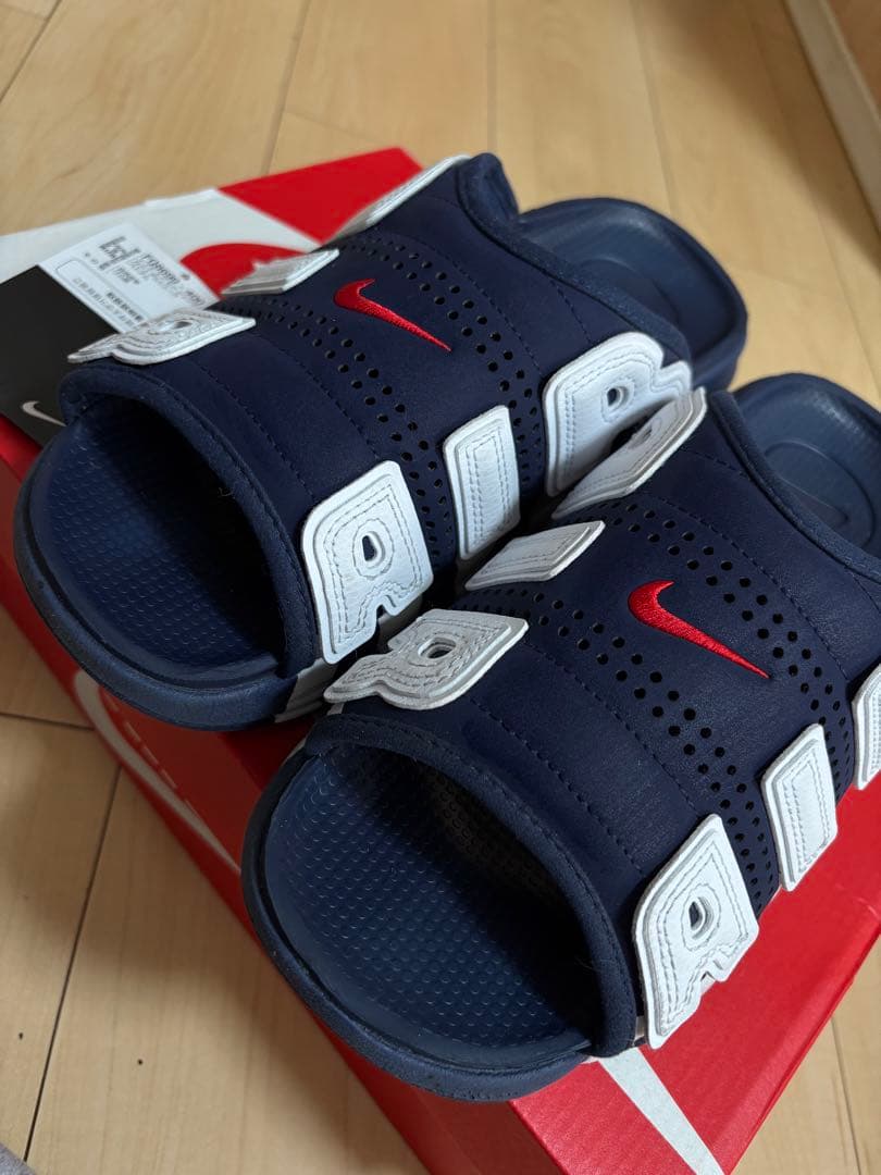 27.0cmナイキ エア モア アップテンポ スライド （FQ8699-400）