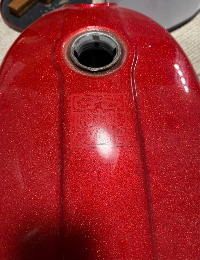 GT380 b7 タンク サイドカバー セット