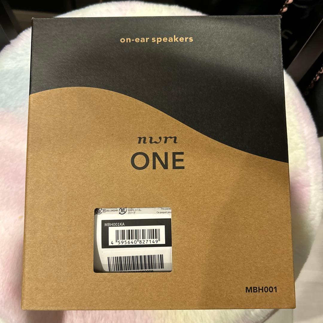 nwn ONE MBH001 ヘッドフォン　ダークグレー