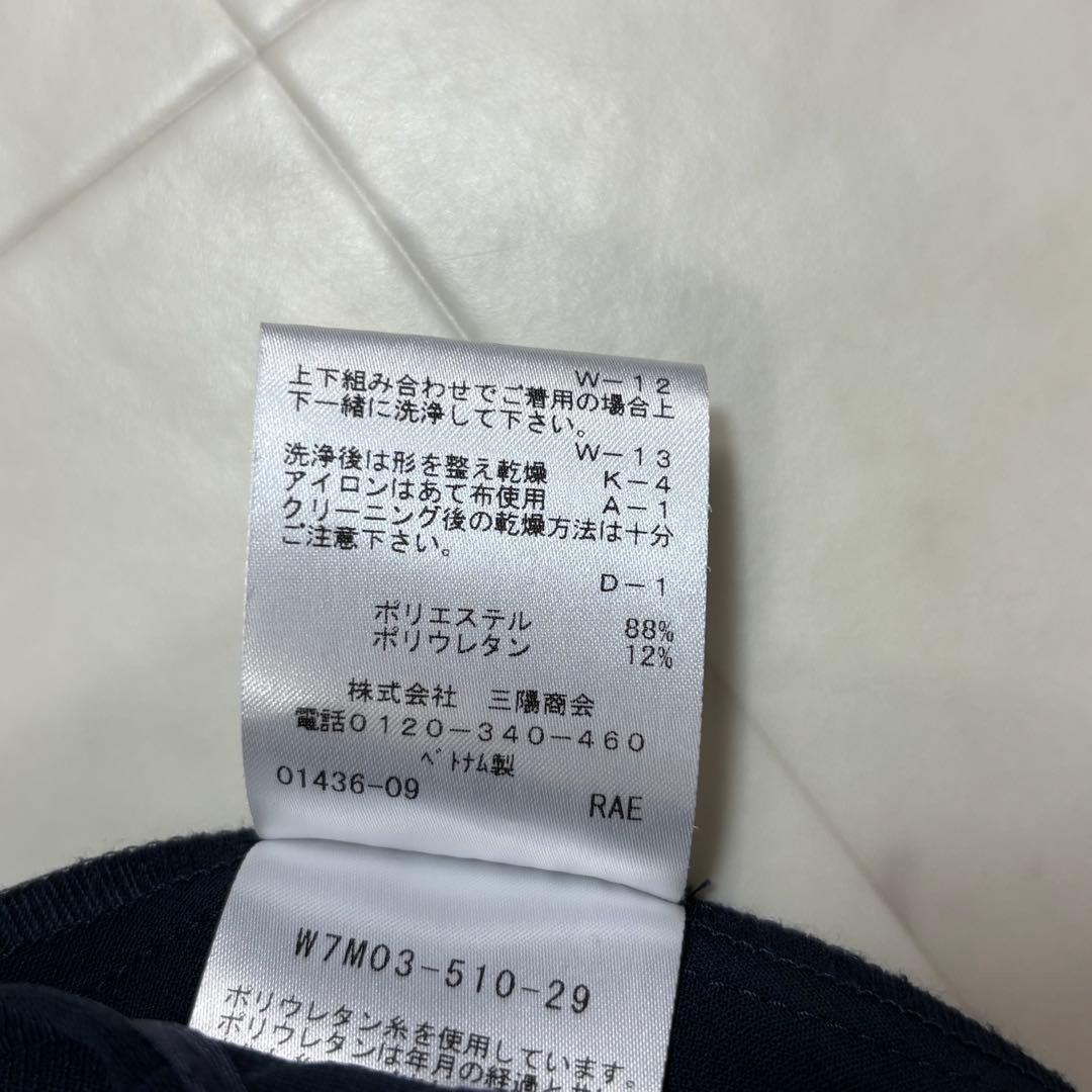 チロリンママ です★新品★ストレッチダブルクロス チュニックブラウス