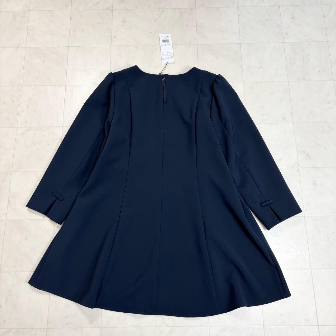 チロリンママ です★新品★ストレッチダブルクロス チュニックブラウス