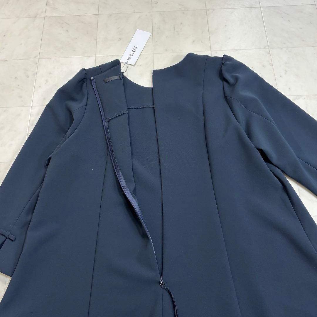 チロリンママ です★新品★ストレッチダブルクロス チュニックブラウス