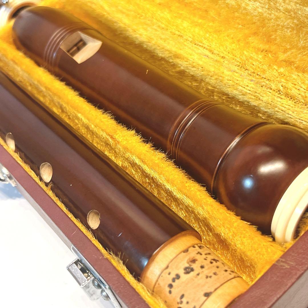 【良品】ZEN-ON 2300B テナーリコーダー　ゼンオン　全音