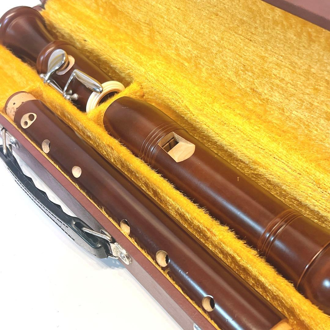 【良品】ZEN-ON 2300B テナーリコーダー　ゼンオン　全音