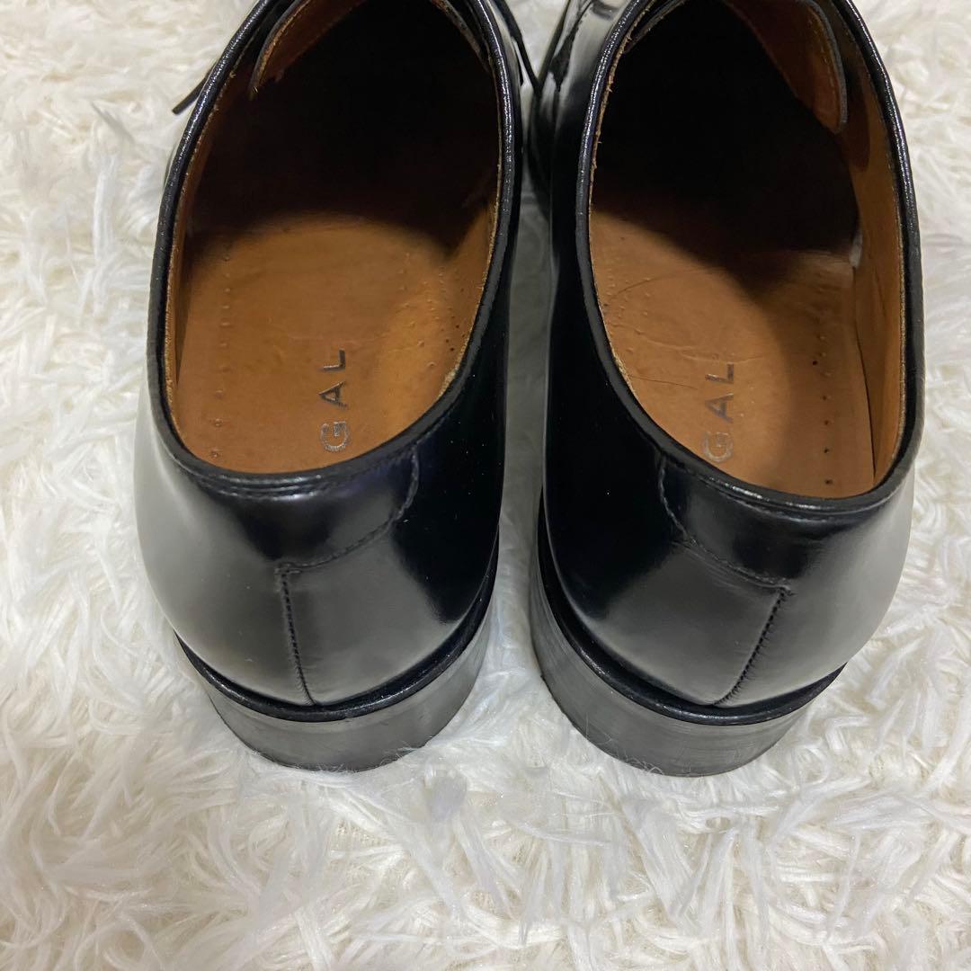 美品 REGAL Uチップ ビジネス シューズ 革靴 25.0 黒 316R