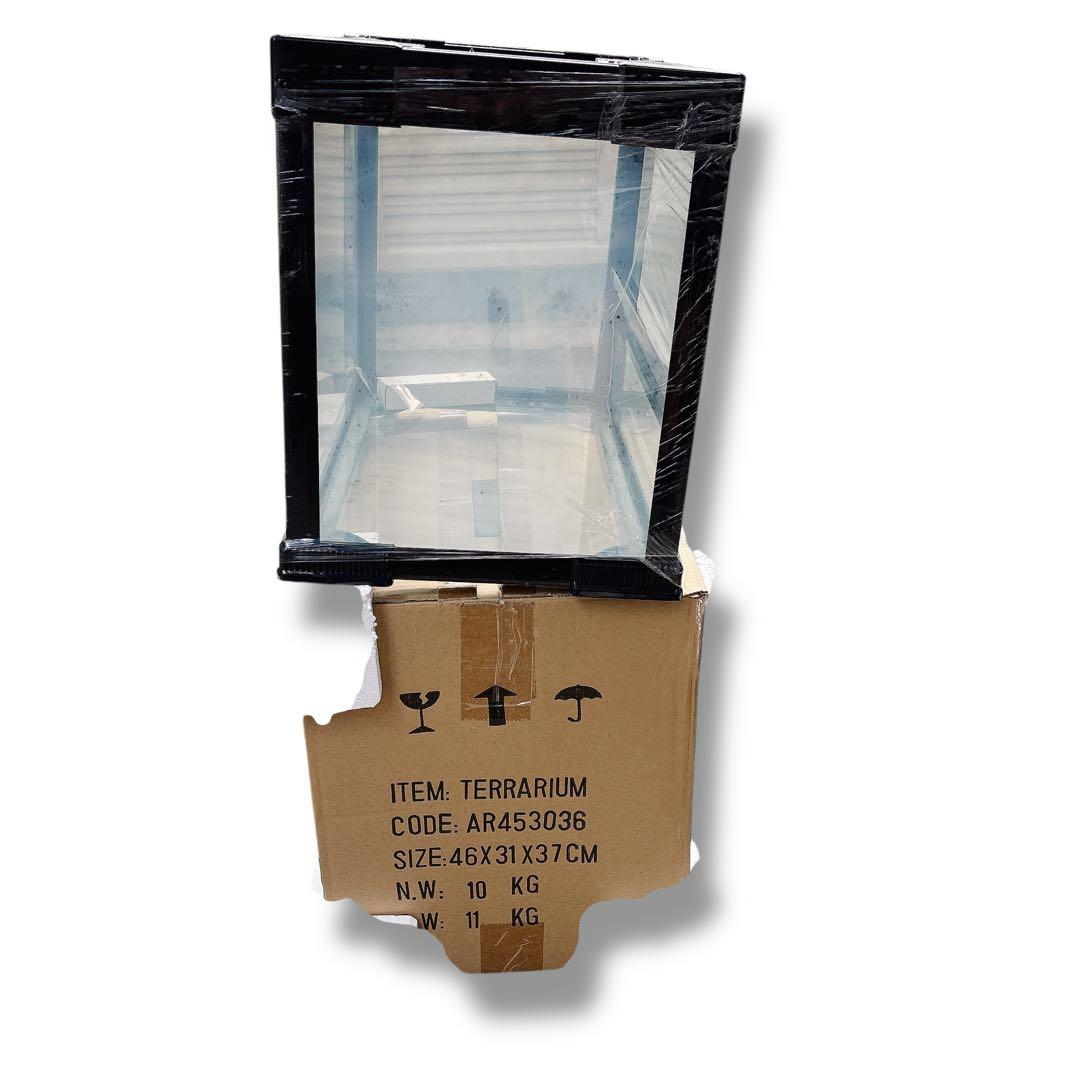 未使用保管品 テラリウム ケージ ガラスケース 爬虫類 小動物 飼育ケージ