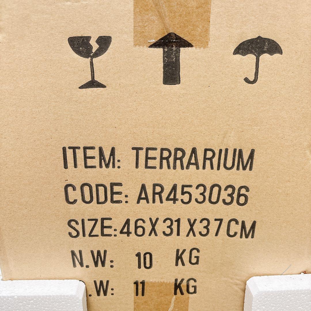 未使用保管品 テラリウム ケージ ガラスケース 爬虫類 小動物 飼育ケージ