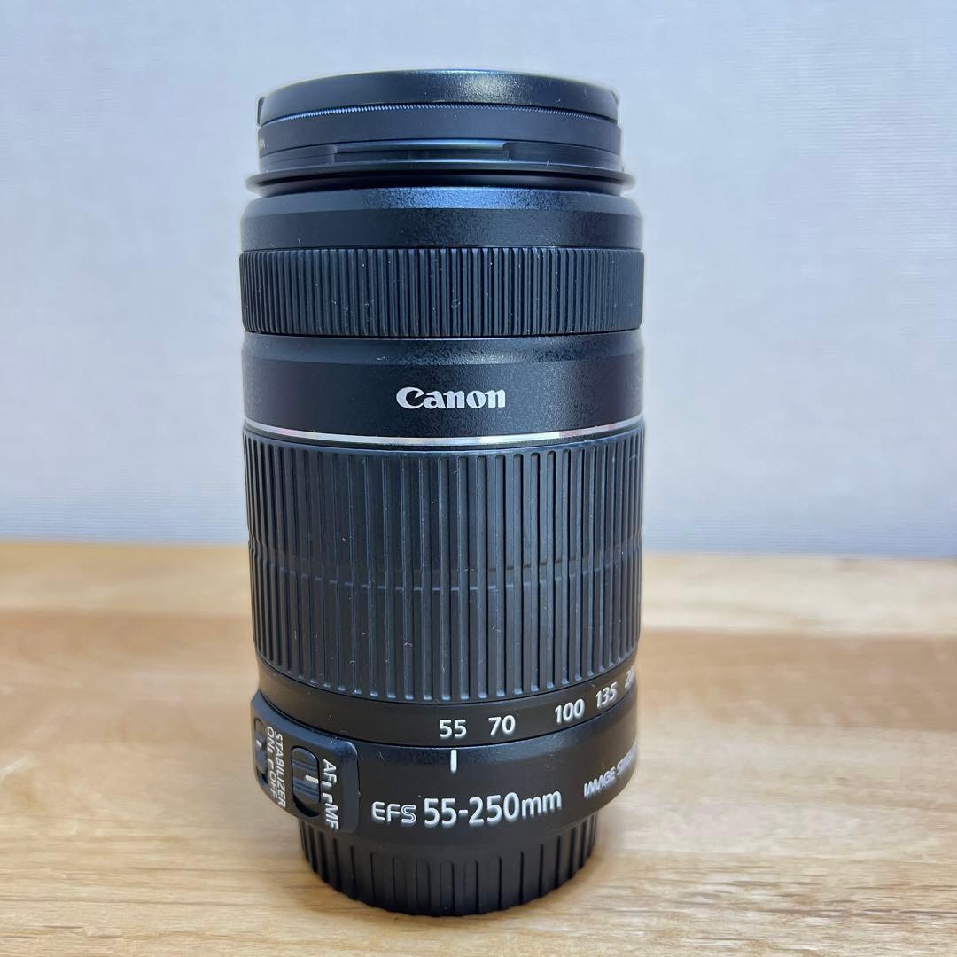 キャノン　レンズ　efs55-250mm