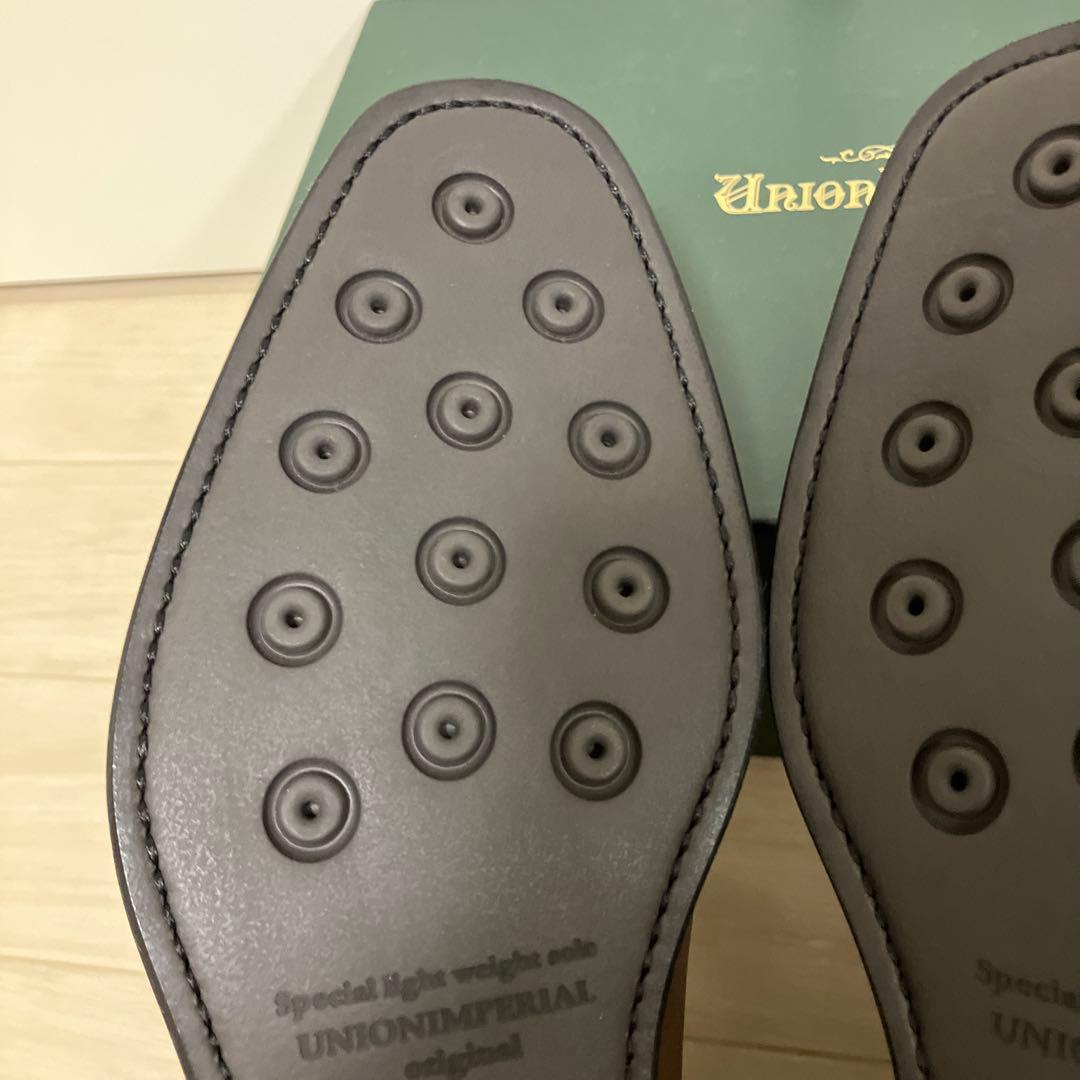 ユニオンインペリアル U2006 ダークブラウン 革靴　8EEE 26