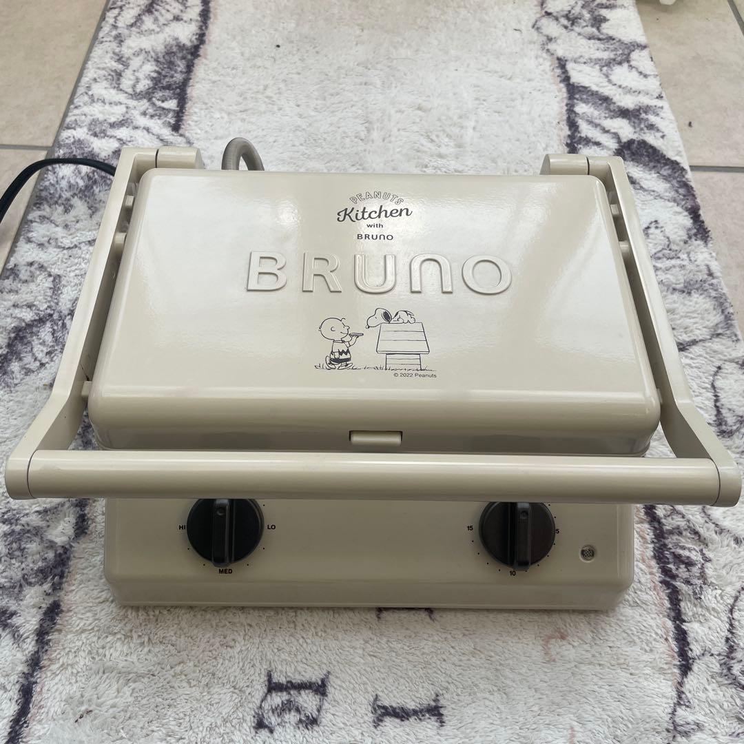 BRUNO （ブルーノ）スヌーピー グリルサンドメーカーダブル