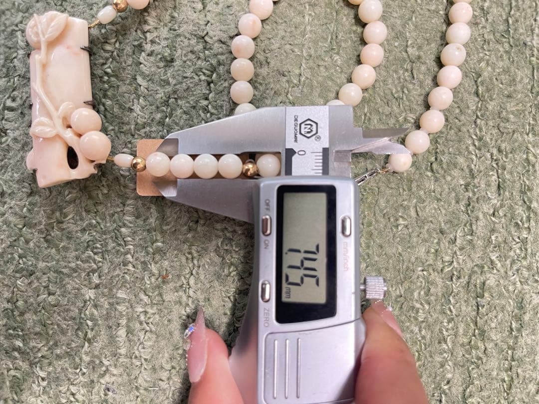 珊瑚サンゴネックレス