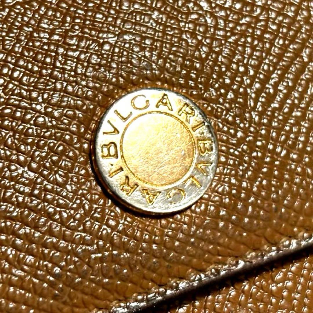 。。 ✨BVLGARI ブルガリ◆ブラウン◆グレインフルレザー◆長財布