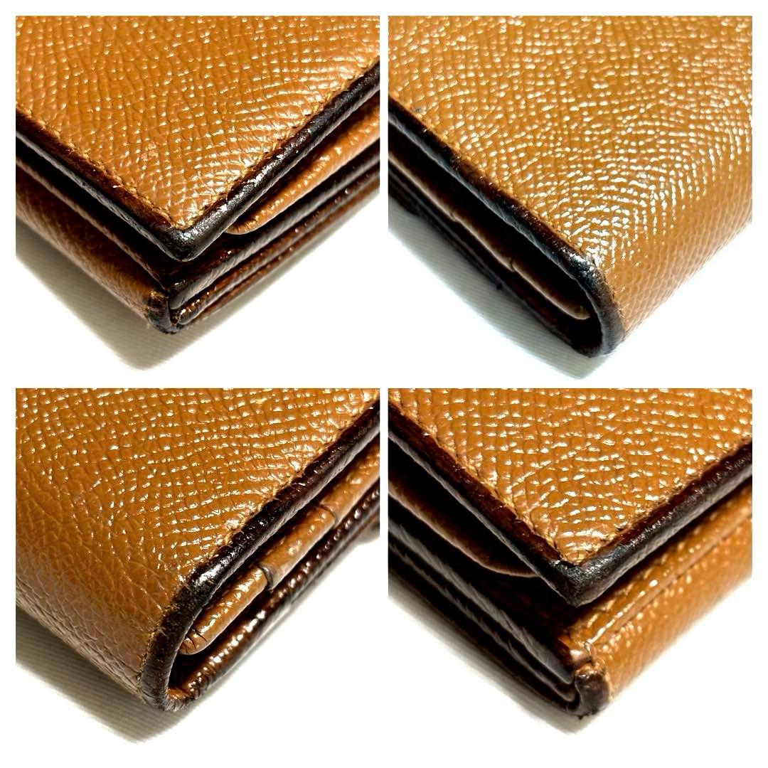 。。 ✨BVLGARI ブルガリ◆ブラウン◆グレインフルレザー◆長財布