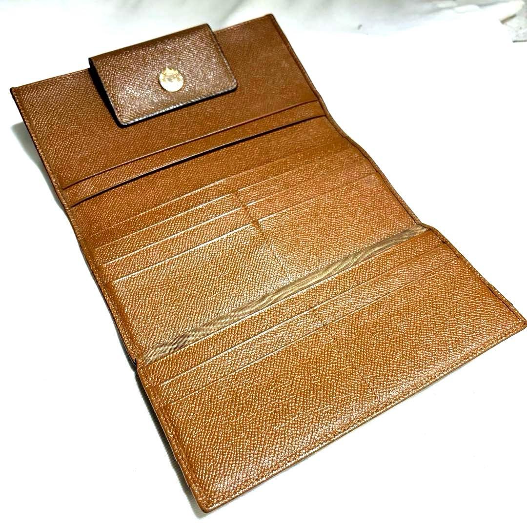 。。 ✨BVLGARI ブルガリ◆ブラウン◆グレインフルレザー◆長財布