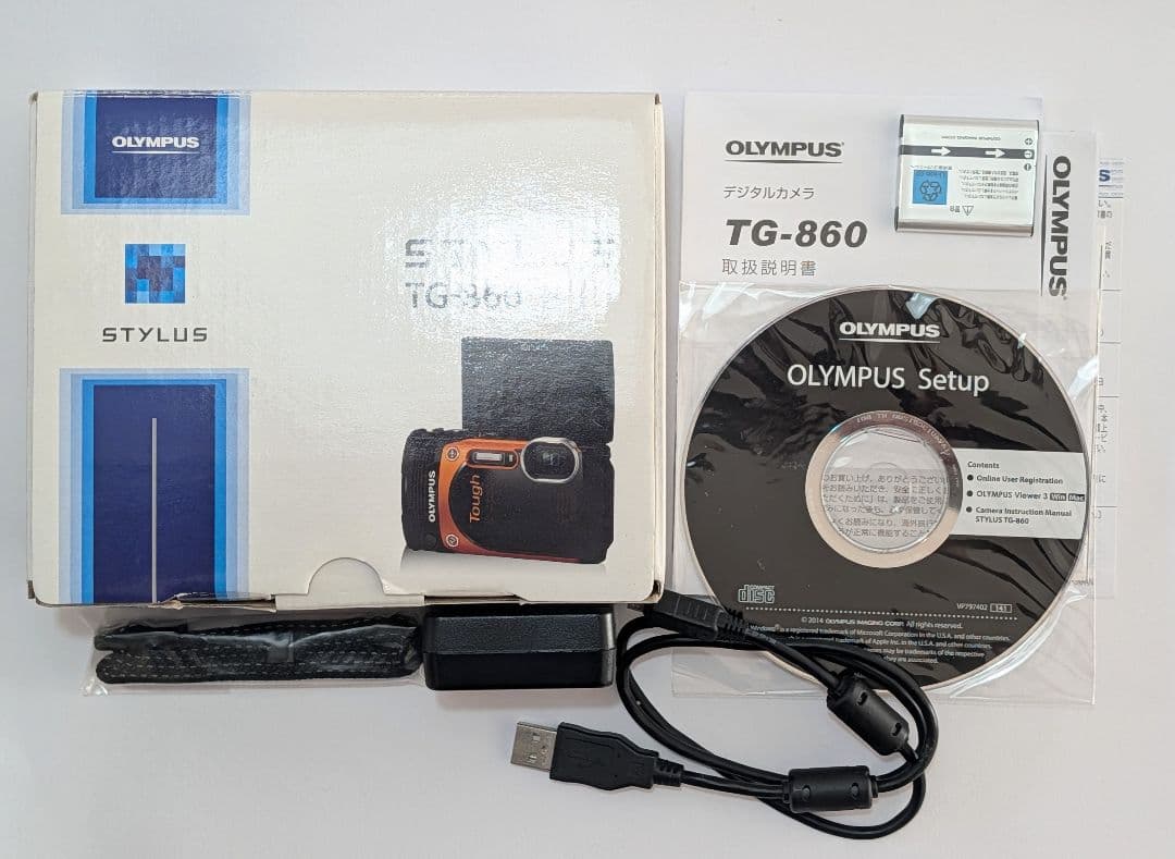 OLYMPUS TG TG-860 ORANGE オリンパス