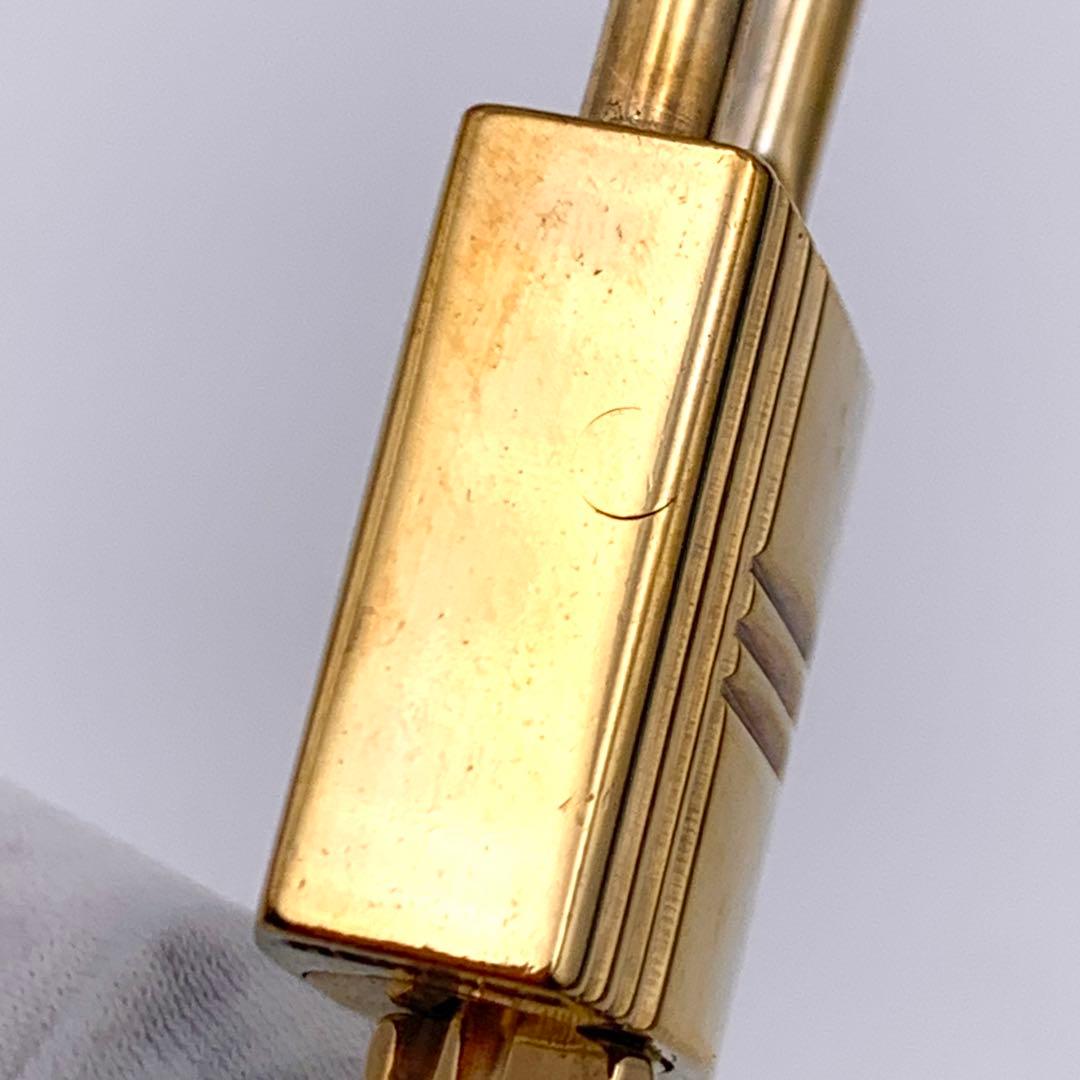 ▽HERMES エルメス カデナ　24Kメッキ　No.117　117番　鍵付き