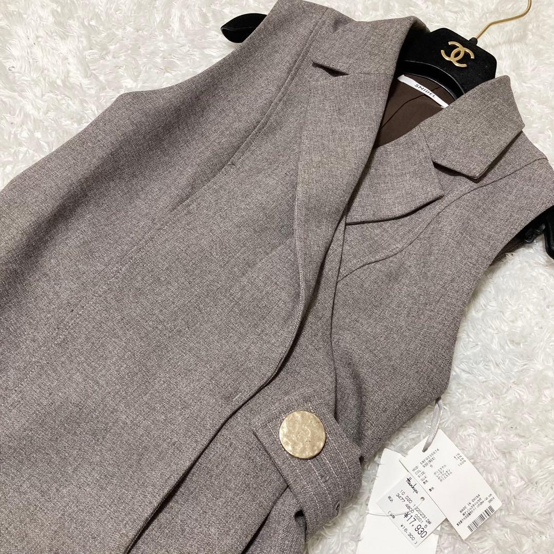 タグ付き新品♡ SNIDEL ノースリテーラードロングワンピース サイズ1