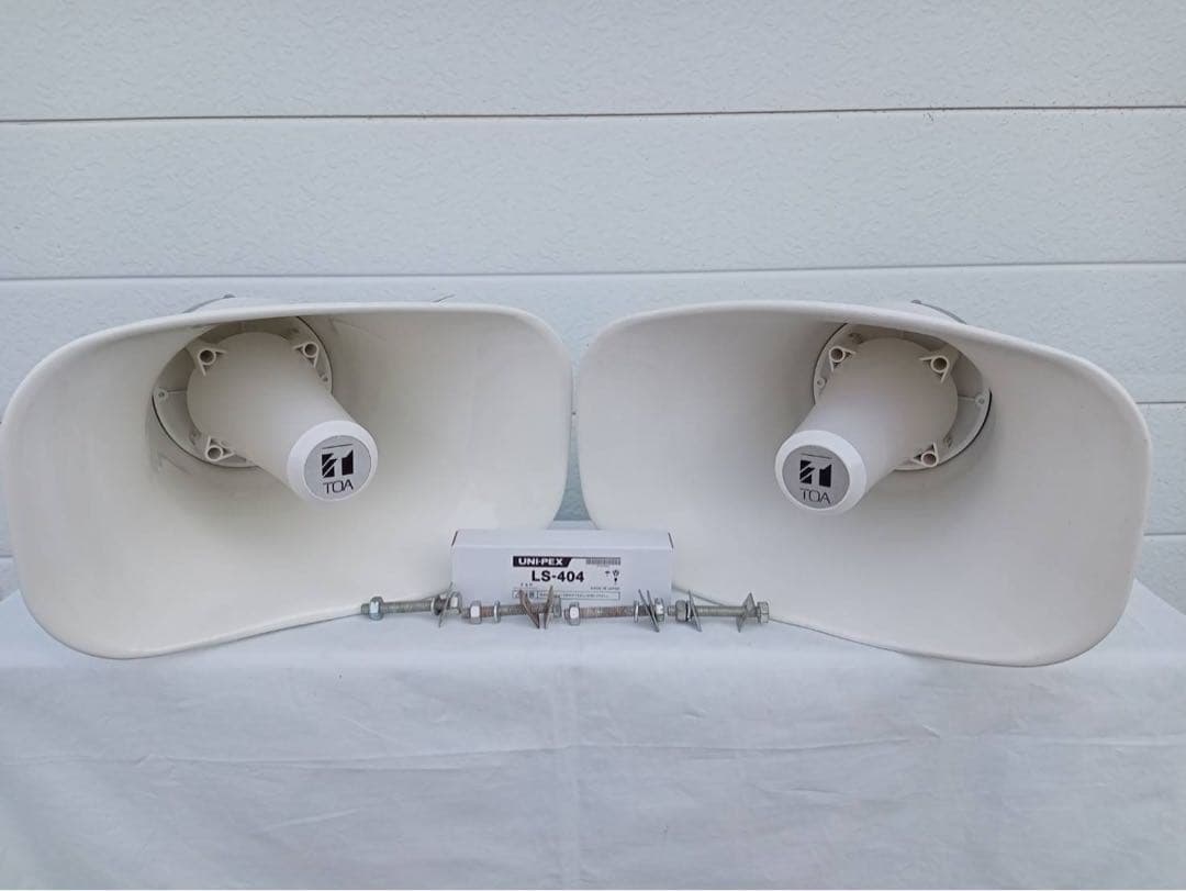 TOA　スピーカー2本で60W　車載拡声器用　UNI-PEXコードLS-404