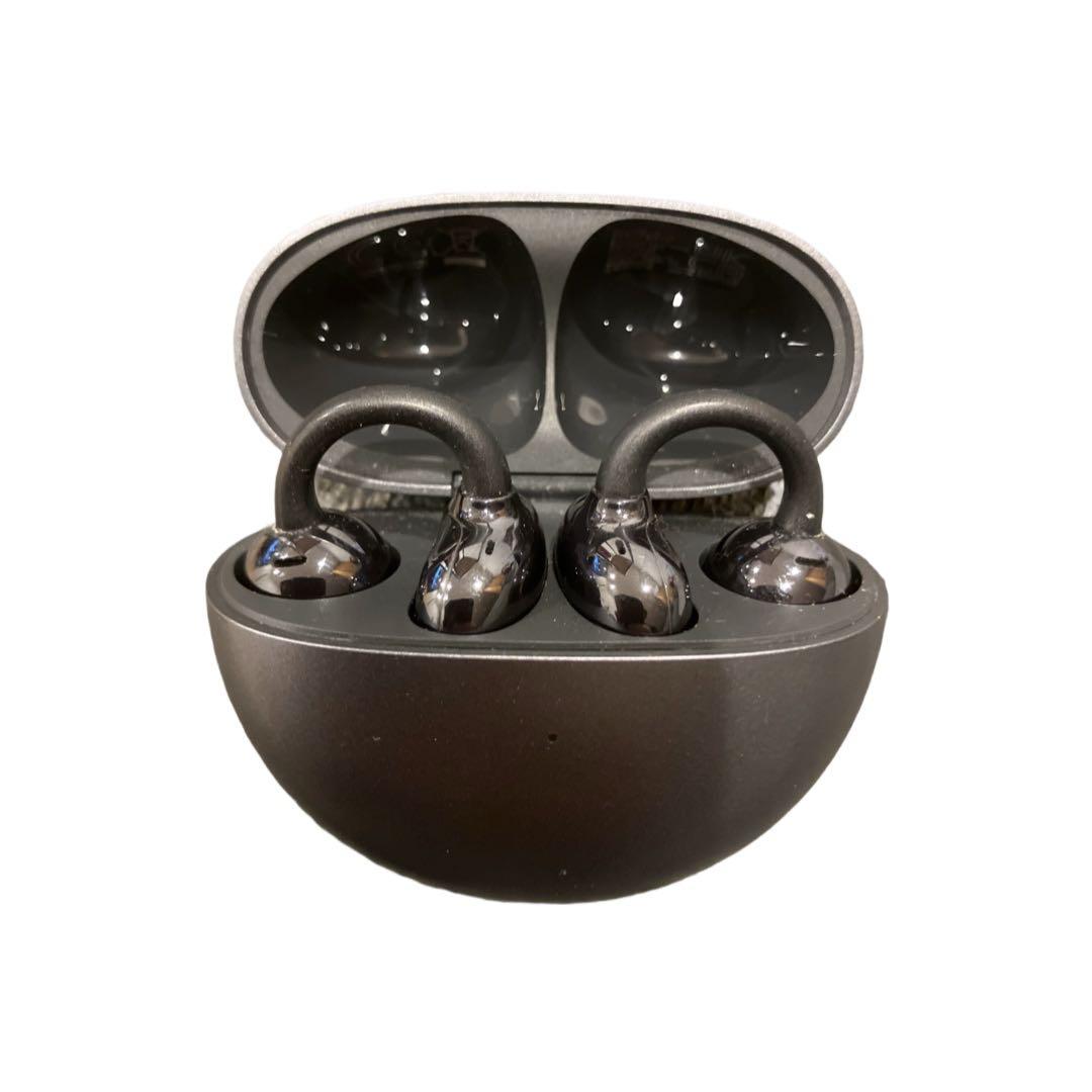 美品★HUAWEI FreeClip ブラック★イヤーカフ型ワイヤレスイヤホン