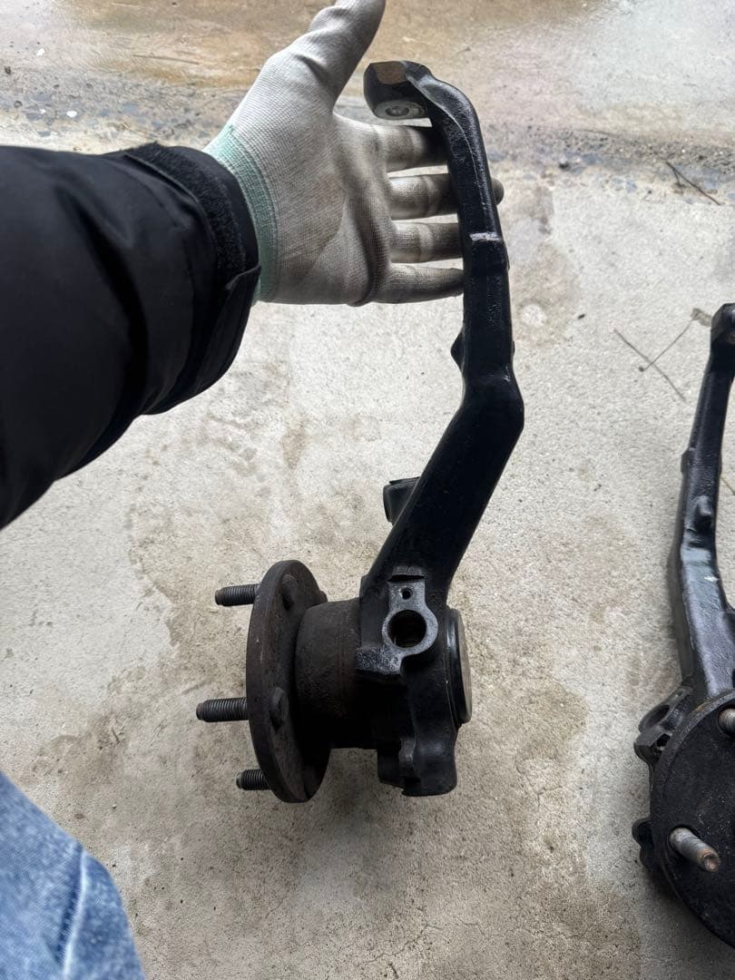 jzx100 gx100 JZS17 30mm ショートナックル 3度仕様