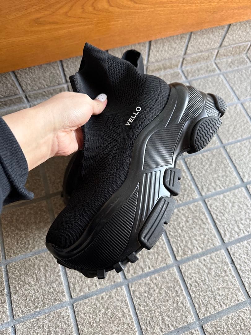 YELLO ブーツ　ブラック　XL