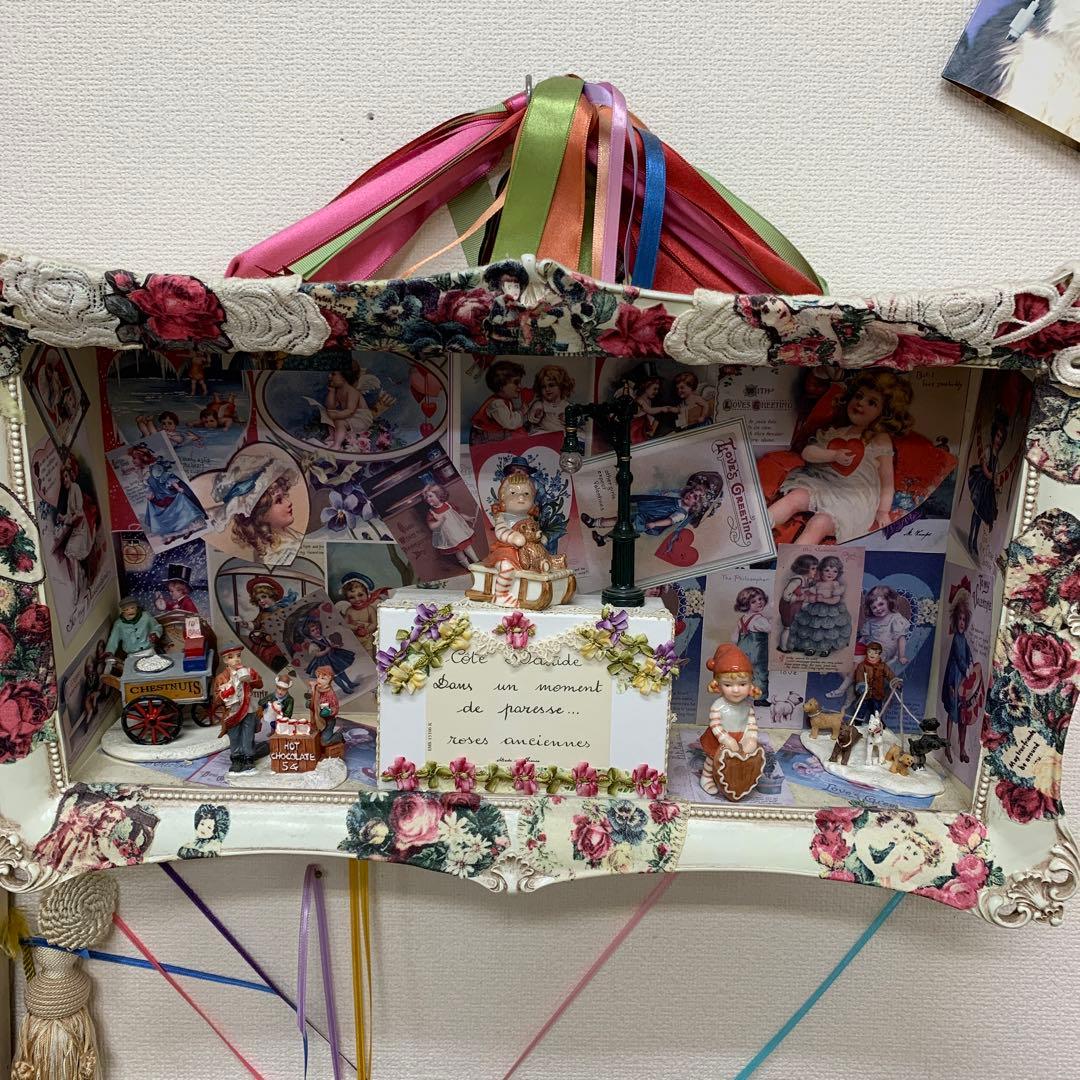 オブジェBOX ?先生作ハイブランドドール２点使用