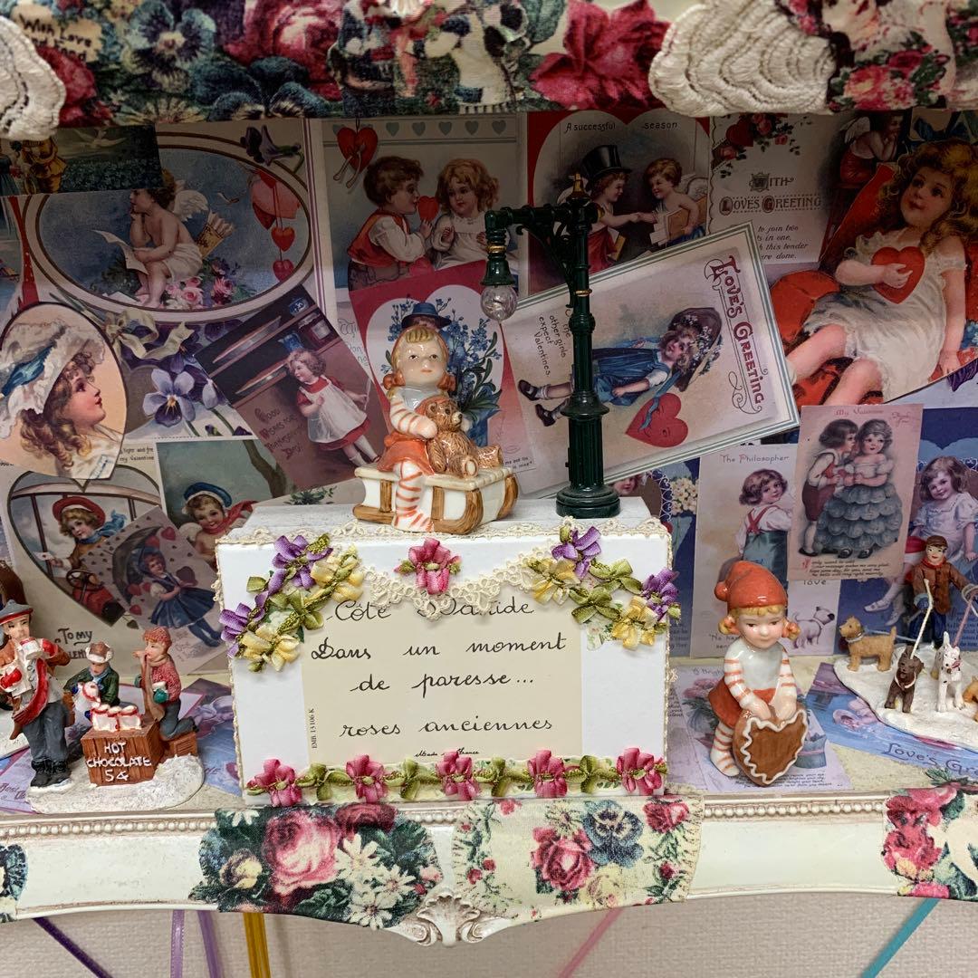 オブジェBOX ?先生作ハイブランドドール２点使用