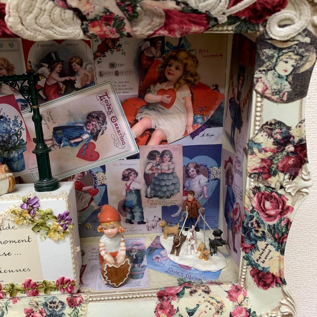 オブジェBOX ?先生作ハイブランドドール２点使用