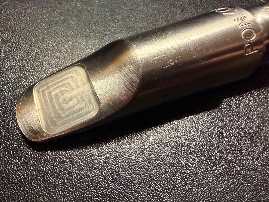 ピーターポンゾール　アルトサックスマウスピース　PPAM SL85 リガチャー付