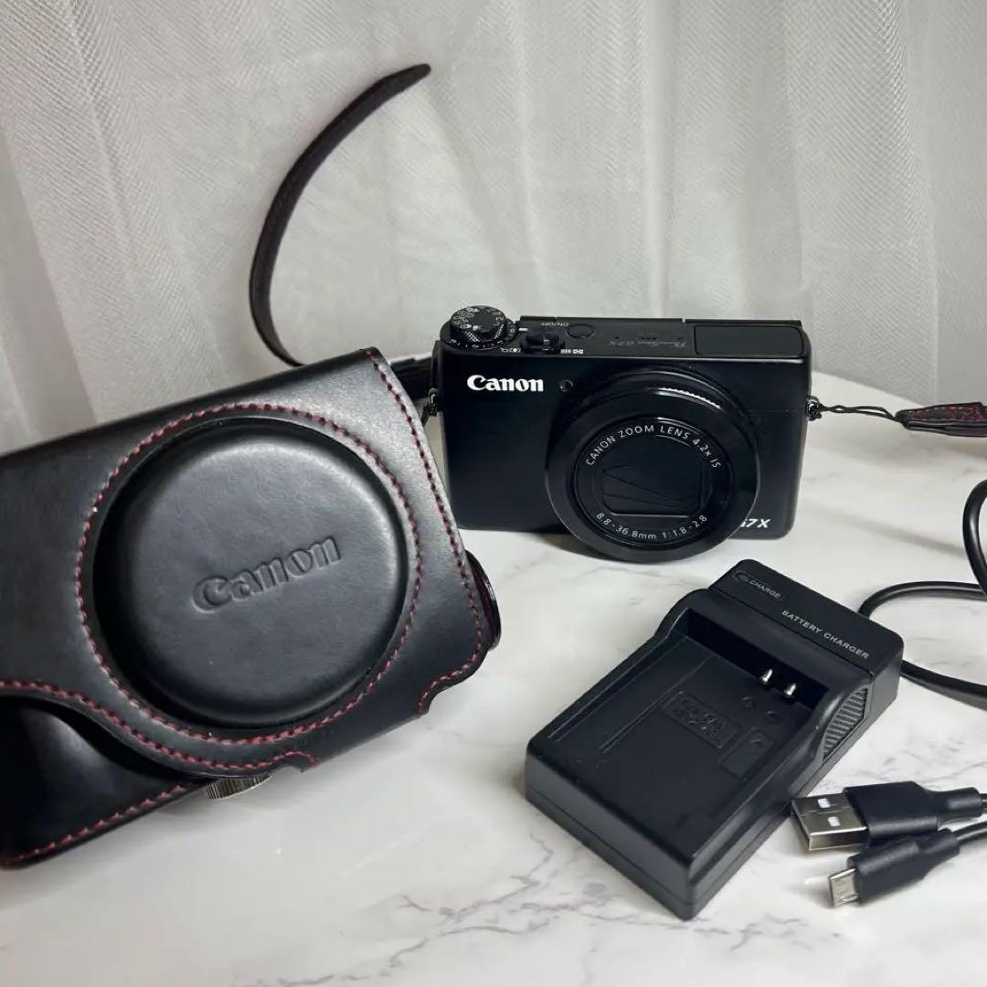 【新品未使用】Canon G7X コンパクトデジタルカメラ　ブラック