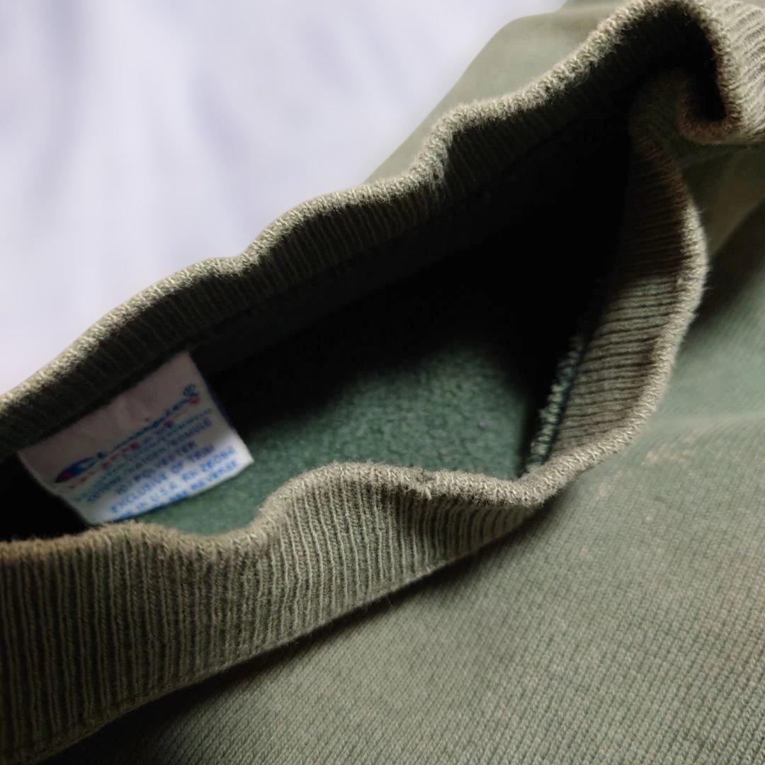 チャンピオン リバースウィーブ 90s アメリカ製 スウェット グリーン XL