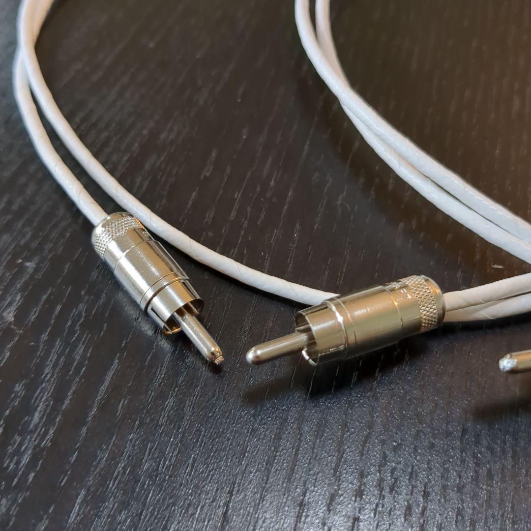 RCAケーブル MIL規格 1m ステレオペア