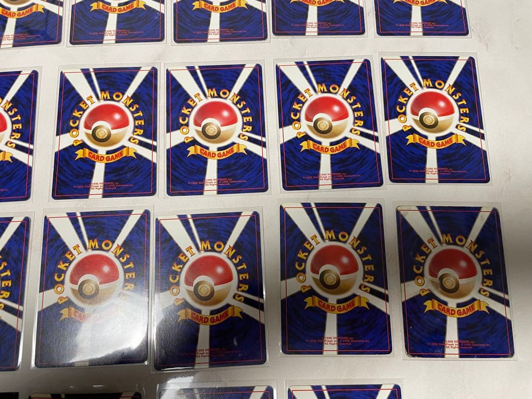 ポケモンカード　旧裏　ナツメシリーズ３４枚まとめ売り