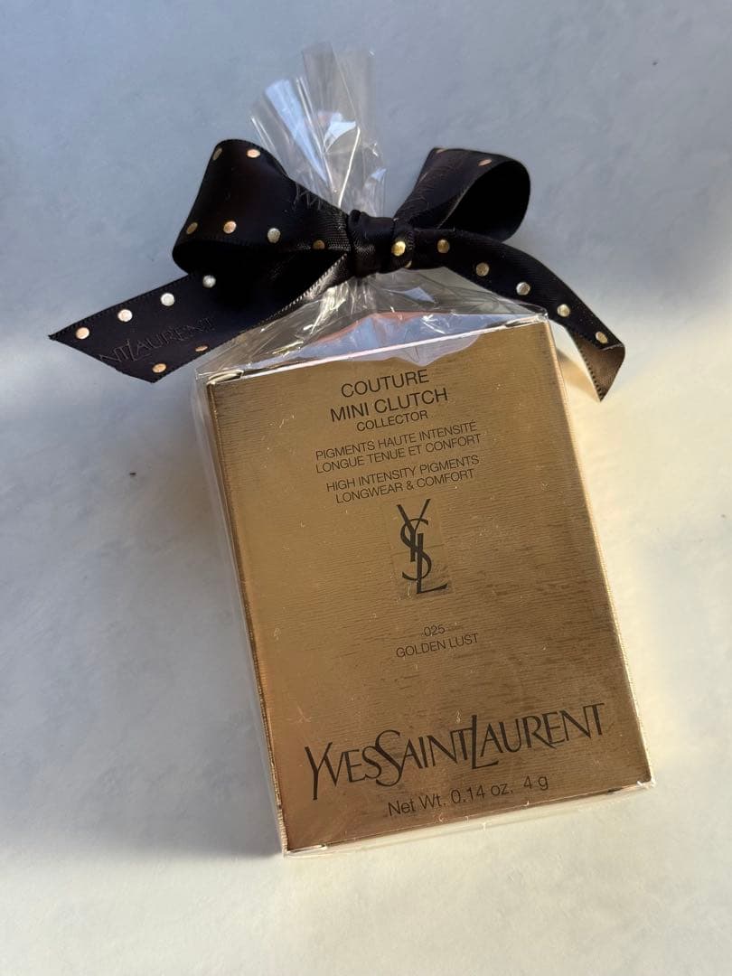 新品025 YSLイブサンローラン クチュール ミニ クラッチ　ホリデー 限定