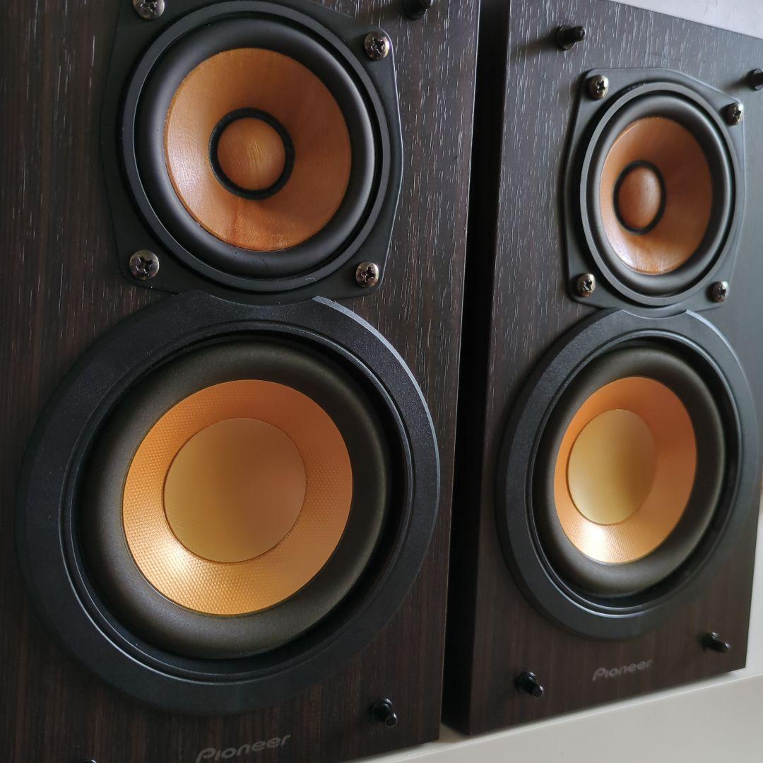 ウッドコーンスピーカー+ウーファー　改造　【中古】