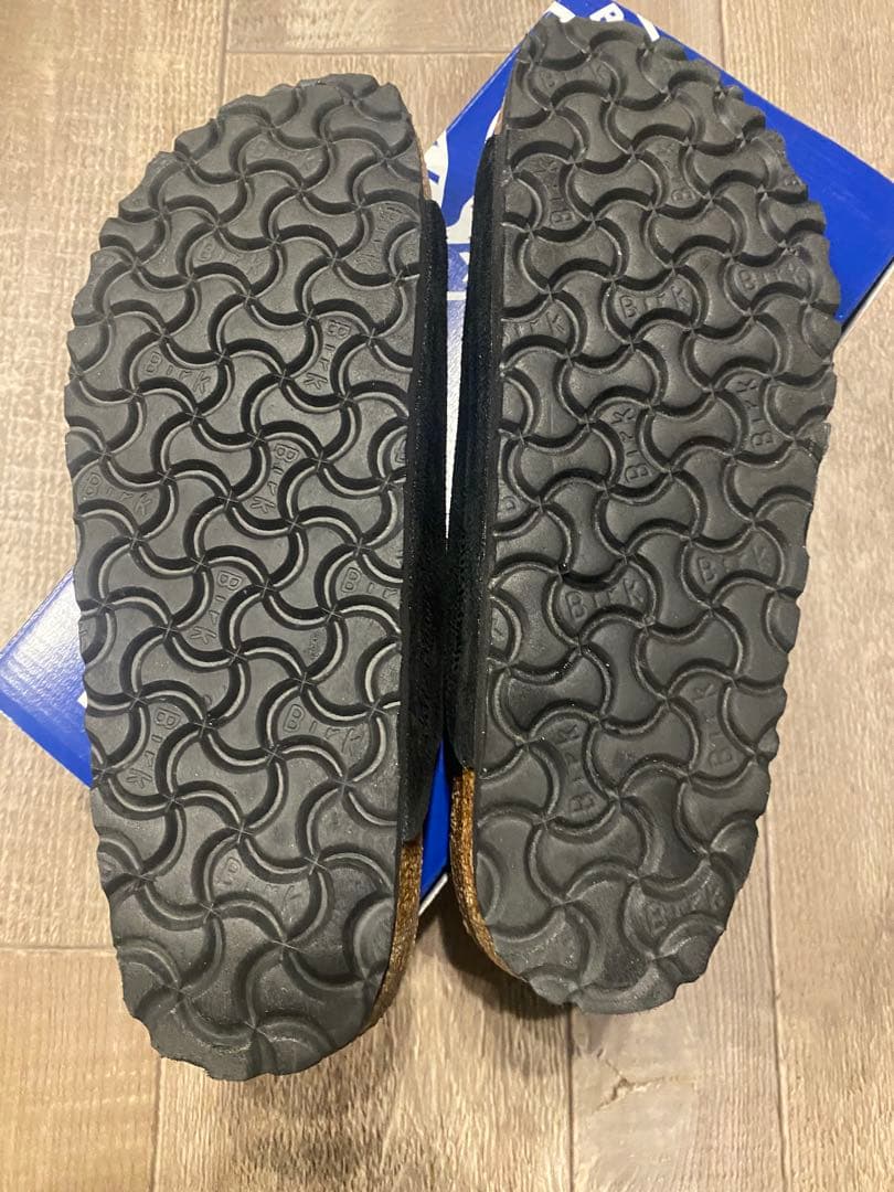 Birkenstock チューリッヒ　ブラックスエード　size40（26cm）