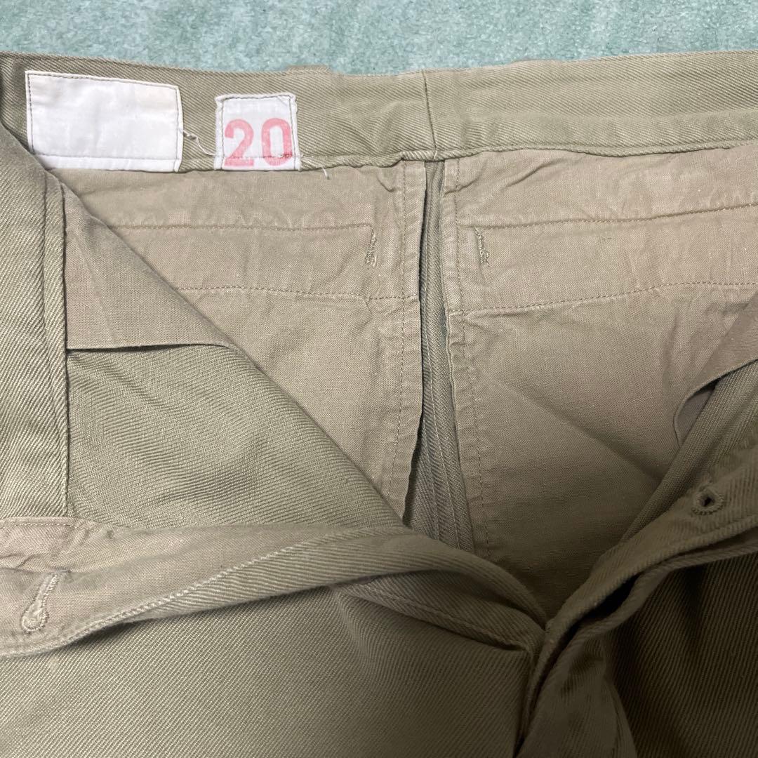 ア*ン様 超希少サイズ FRENCH ARMY CHINO M52 M-52