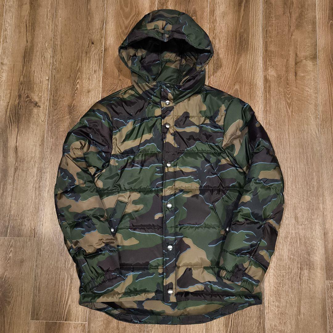 ダウンライナーで超暖か✨️　COACH　3WAYモッズコート　ラムファー